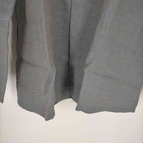アルマーニコレツィオーニ ARMANI COLLEZIONI OLD 比翼バンドカラーリネンシャツ メンズ EUR:48