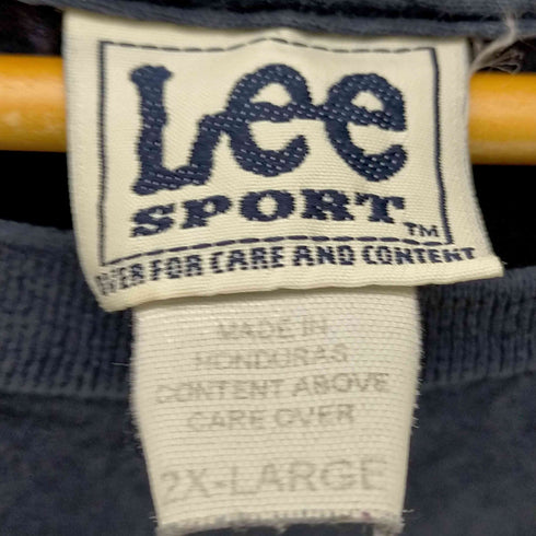 リー Lee 00S チームロゴプリント リメイク クルーネックTシャツ レディース import:XXL