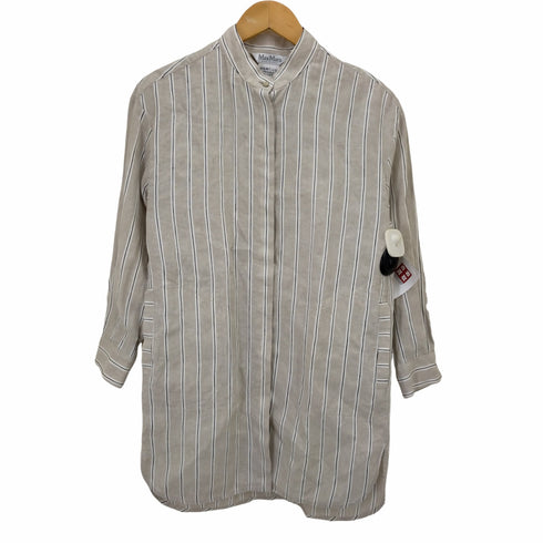 マックスマーラ MAX MARA GRAMMO リネンシャツ レディース 36