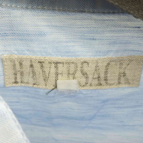 ハバーサック HAVERSACK コットンリネンオックスシャツ メンズ JPN:L