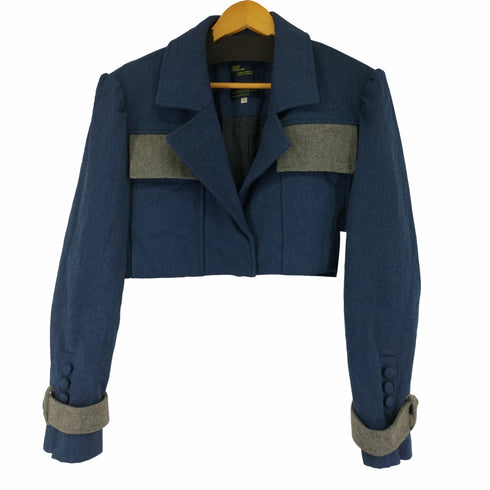 FUSSED URBAN COLLECTION 21AW マルチカラー クロップド2Bジャケット レディース import:S