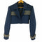 FUSSED URBAN COLLECTION 21AW マルチカラー クロップド2Bジャケット レディース import:S
