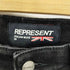 リプレゼント REPRESENT DISTRESSED DENIM ブラック メンズ 28