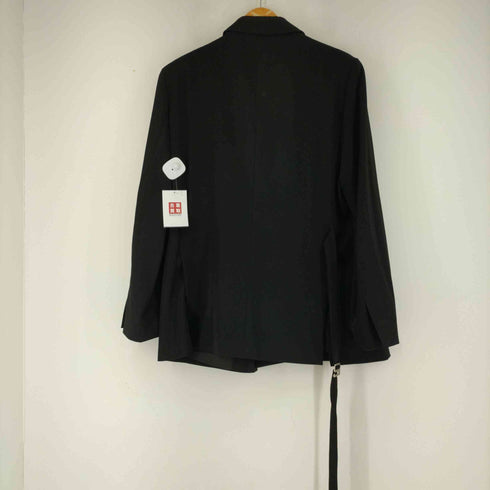 BLACK ON BLACK フロントフックデザイン 1Bテーラードジャケット メンズ import:L