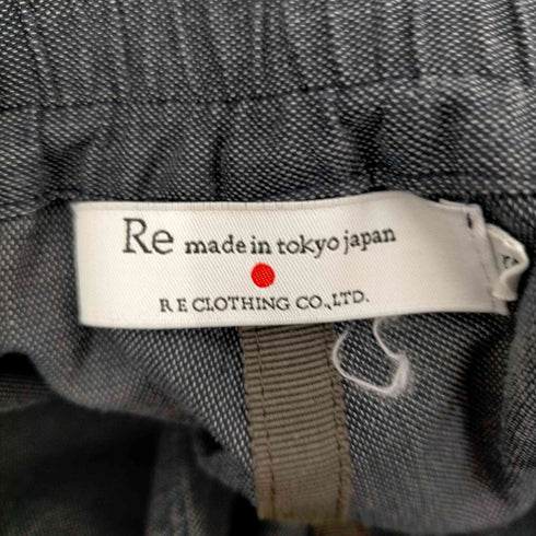アールイーメイドイントウキョウ RE MADE IN TOKYO JAPAN コットン混 リネン テーパードイージーパンツ メンズ JPN:S