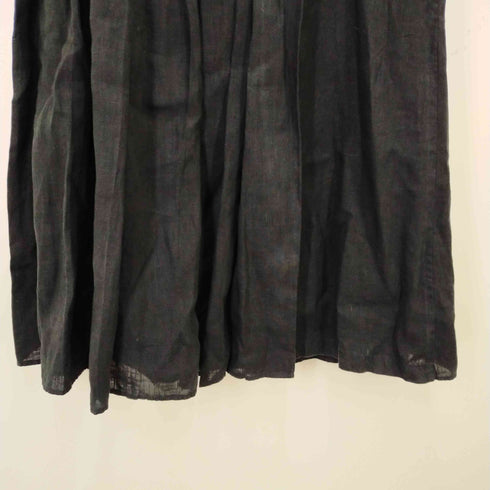 マックスマーラ MAX MARA Linen Pleated Wrap Skirt レディース 36