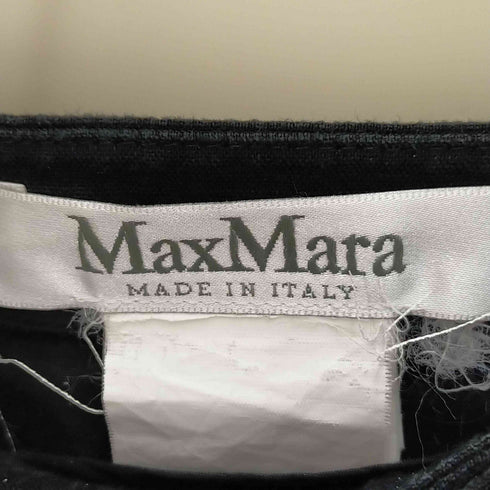 マックスマーラ MAX MARA Linen Pleated Wrap Skirt レディース 36