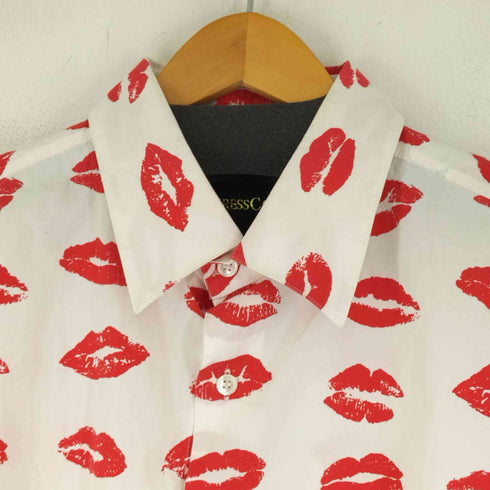 ドレスキャンプ DRESSCAMP リップ柄シャツ メンズ JPN:46