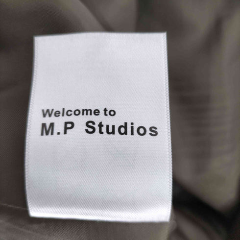 エムピー ストゥディオス M.P Studios フロントロゴ 3Bテーラードジャケット メンズ JPN:2