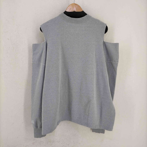 NOUNLESS 23AW VINTAGE LIKE オフ SHOULDER SWEAT メンズ JPN:1