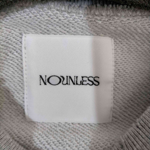 NOUNLESS 23AW VINTAGE LIKE オフ SHOULDER SWEAT メンズ JPN:1