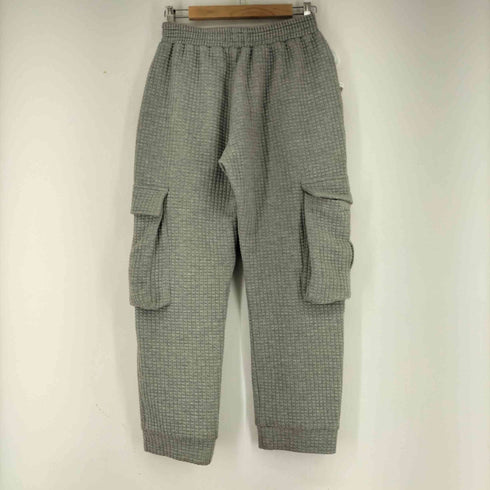 フルギ MY MUM MADE IT Quilted Pocket Sweatpants カーゴスウェットパンツ (grey) レディース JPN:XS