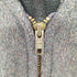 gondon 50~60s 棒TALON ニット切替 ジップアップブルゾン ユニオンチケット ILGWU メンズ import:M