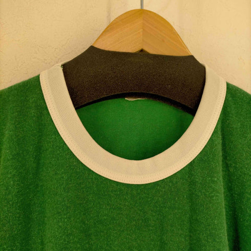 USA製 シングルステッチ ストレッチカットソー ツートン メンズ import:XL