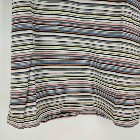 ポールスミスロンドン Paul Smith LONDON マルチボーダー スキッパーシャツ レディース import:M