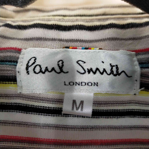 ポールスミスロンドン Paul Smith LONDON マルチボーダー スキッパーシャツ レディース import:M