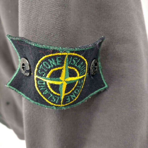 ストーンアイランド STONE ISLAND 90S MADE IN ITALY 98SS Paul Harvey期 フーデッドジップジャケット グリーンエッジ メンズ import:M