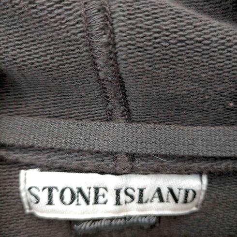ストーンアイランド STONE ISLAND 90S MADE IN ITALY 98SS Paul Harvey期 フーデッドジップジャケット グリーンエッジ メンズ import:M
