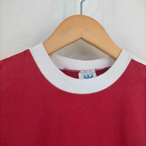 アディダス adidas USA製 トレフォイルロゴ リンガーTシャツ メンズ import:M