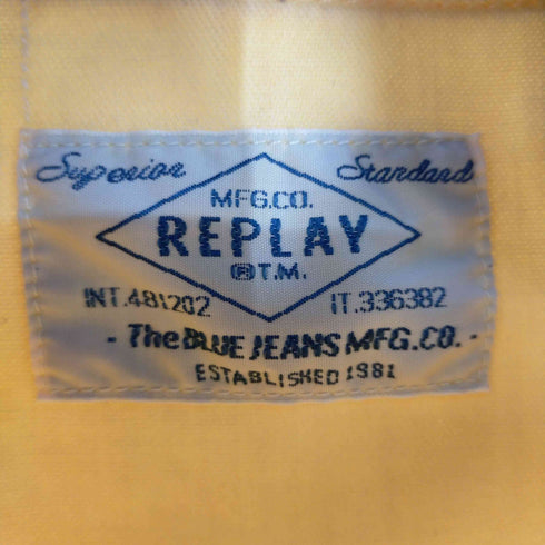 リプレイ REPLAY ウェスタンシャツ メンズ
