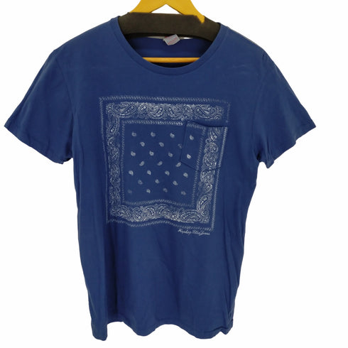 リプレイ REPLAY バンダナ柄ポケットTシャツ メンズ import:M