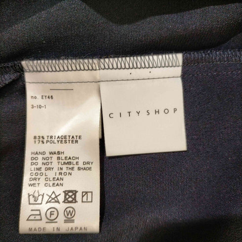 シティショップ CITYSHOP SATIN シャツ レディース