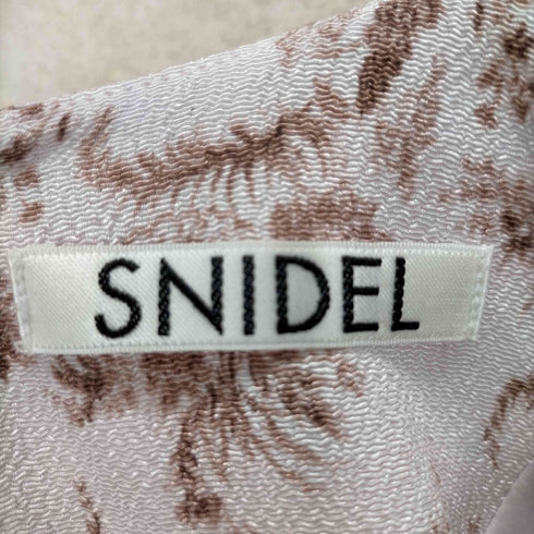スナイデル snidel バリエプリントワンピース レディース JPN:1