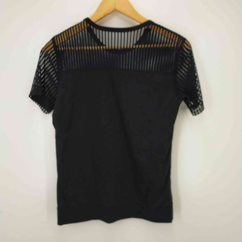 イッセイミヤケ ISSEY MIYAKE ショートスリーブシアーブラウス レディース 2