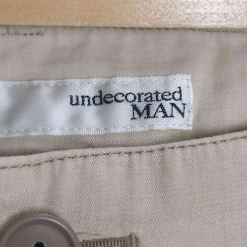 アンデコレイテッドマン undecorated MAN 切り替えし カーゴパンツ メンズ JPN:3