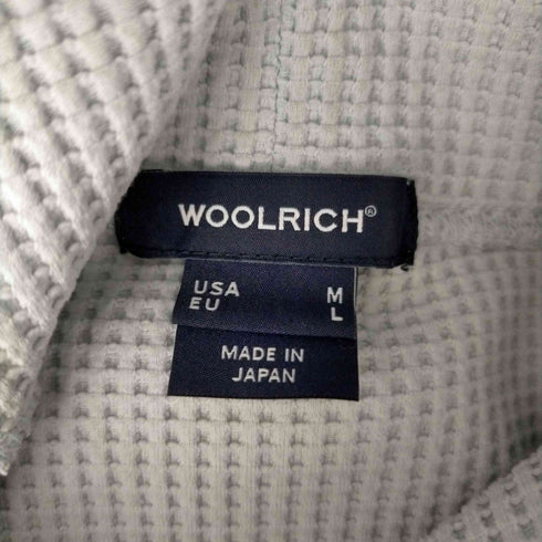 ウールリッチ WOOLRICH SOLOTEX WAFFLE TURTLE NECK SHIRT メンズ M