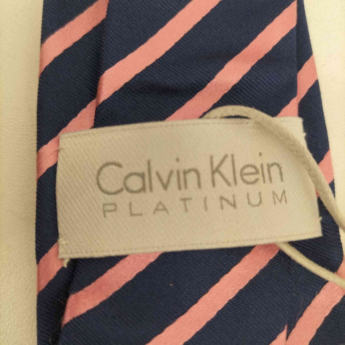 カルバンクライン プラチナ CALVIN KLEIN PLATINUM ストライプ柄ネクタイ メンズ