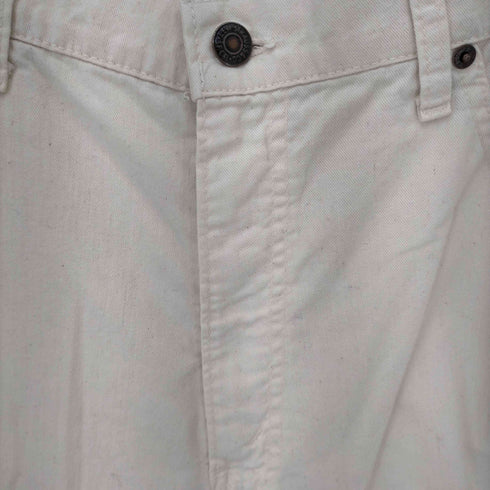 リーバイス Levis 80S 81年製 42ロケットTALON MOVIN ON ジップフライ生成りパンツ メンズ W36