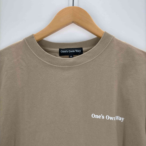 ONE'S OWN WAY プリントクルーネックTシャツ メンズ JPN:M