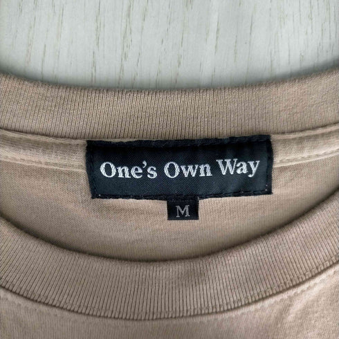 ONE'S OWN WAY プリントクルーネックTシャツ メンズ JPN:M