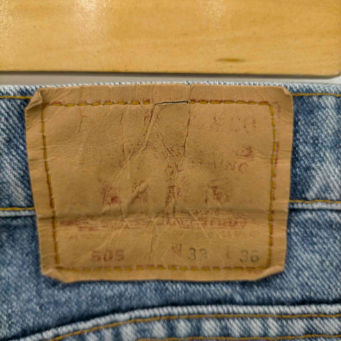 リーバイス Levis 90S MADE IN USA 93年製 534刻印 505 ジップフライデニム 505-4891 メンズ W33