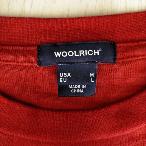 ウールリッチ WOOLRICH LOGO L/S T-SHIRT メンズ M
