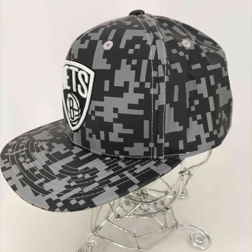 ミッチェルアンドネス mitchell&ness ロゴ刺繍 スナップバック6パネルキャップ メンズ