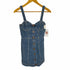 アリスオリビア alice + olivia Janessa shirred denim mini dress レディース FREE