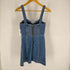 アリスオリビア alice + olivia Janessa shirred denim mini dress レディース FREE