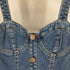 アリスオリビア alice + olivia Janessa shirred denim mini dress レディース FREE