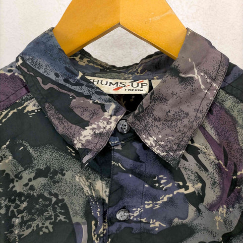 THUMS UP 総柄シルクシャツ メンズ JPN:L