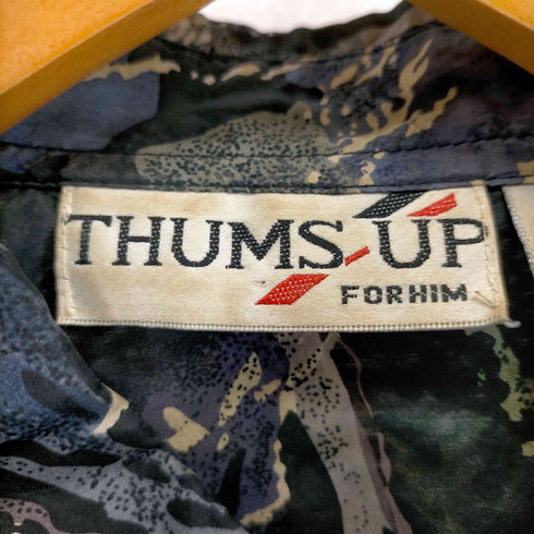 THUMS UP 総柄シルクシャツ メンズ JPN:L