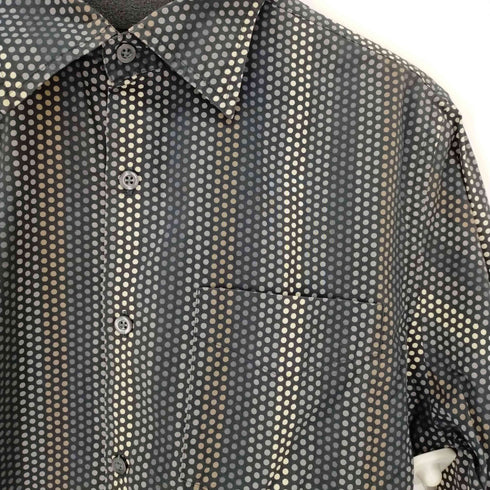 ポールスミスロンドン Paul Smith LONDON ドットストライプ総柄長袖シャツ メンズ import:M