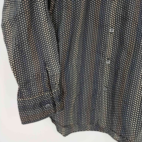 ポールスミスロンドン Paul Smith LONDON ドットストライプ総柄長袖シャツ メンズ import:M