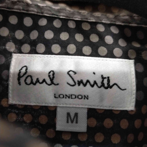 ポールスミスロンドン Paul Smith LONDON ドットストライプ総柄長袖シャツ メンズ import:M