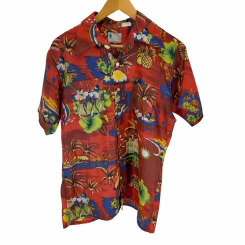 ワイキキホリディ Waikiki Holiday 総柄アロハシャツ メンズ JPN:M