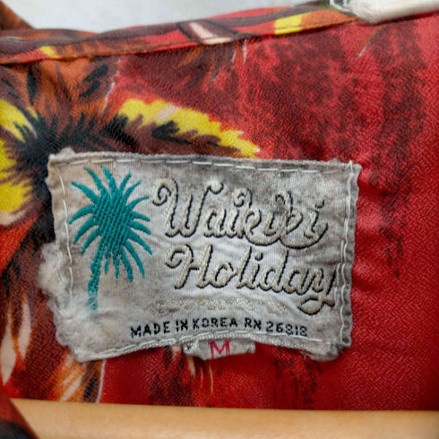 ワイキキホリディ Waikiki Holiday 総柄アロハシャツ メンズ JPN:M