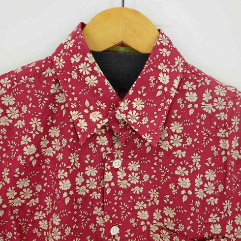 ポールスミスロンドン Paul Smith LONDON 花 総柄 半袖シャツ メンズ import:M