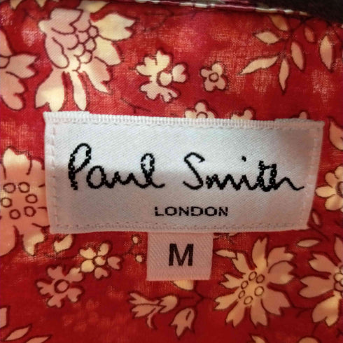 ポールスミスロンドン Paul Smith LONDON 花 総柄 半袖シャツ メンズ import:M