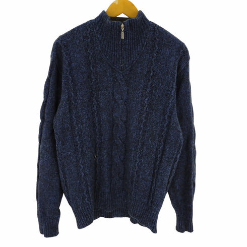 ランバン LANVIN ハーフジップニット メンズ